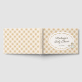 Goose & Gingham Baby shower gastenboek (Volledig)