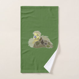 Goose Gosling Baby Goose Handdoek