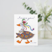 Goose haalt de Oekraïense volkskunst uit Briefkaart (Staand voorkant)