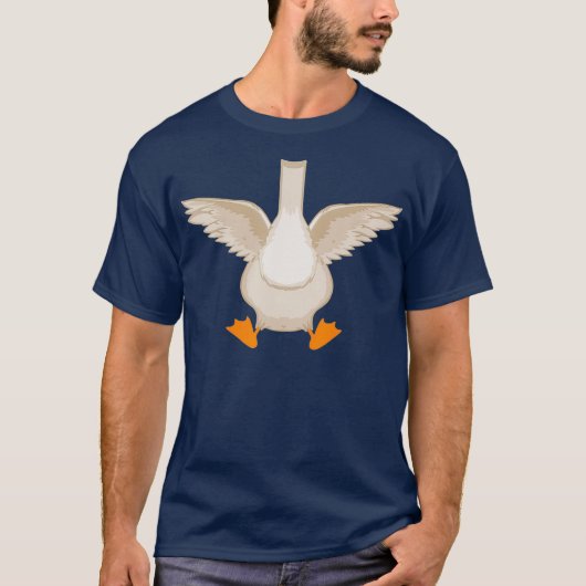 Goose Halloween Costume Gift I Halloween Party T-shirt (Voorkant)