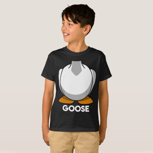 Goose Halloween Couple Friend Group Costume T-shirt (Voorkant volledig)