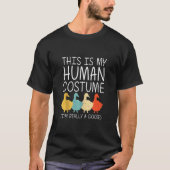 Goose Halloween Human Costume Waterfowl Animal Eas T-shirt (Voorkant)