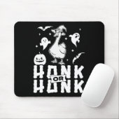 Goose Halloween Spooky Honk of Honk Witch Design Muismat (Met muis)