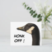 Goose Head Briefkaart (Staand voorkant)