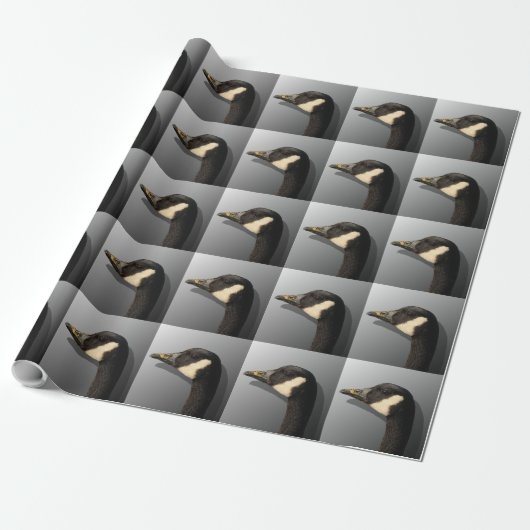 Goose Head Cadeaupapier (Uitgerold)