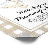 Goose - Hoe groot is het buikspel van mama Poster (Hoek)