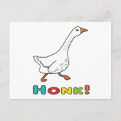 Goose Honk Briefkaart (Voorkant)