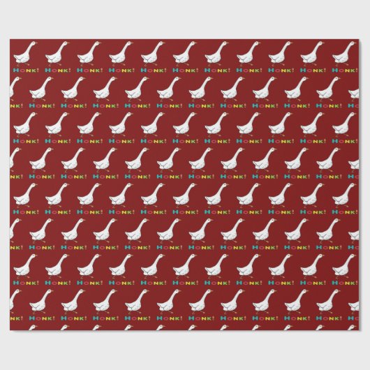 Goose Honk Cadeaupapier (Vlak)