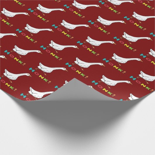 Goose Honk Cadeaupapier (Hoek)