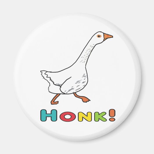 Goose Honk Magneet (Voorkant)