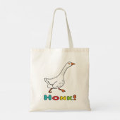 Goose Honk Tote Bag (Achterkant)