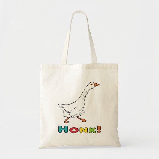Goose Honk Tote Bag (Voorkant)