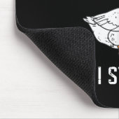 Goose Horrors Eindeloos Maar ik blijf Gekke Grappi Muismat (Hoek)