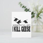 GOOSE HUNDING BRIEFKAART (Staand voorkant)