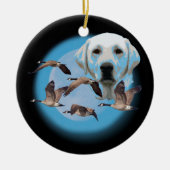 Goose hunter 3 keramisch ornament (Voorkant)