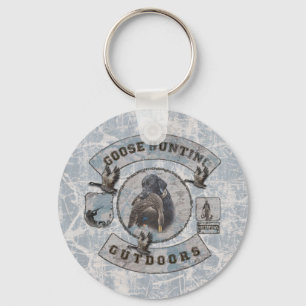 Goose Hunting Coffee Mok Flask Square Sticker dan Sleutelhanger