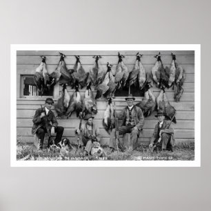 Goose Hunting Klamath Herfsten, Oregon  Poster