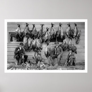 Goose Hunting Klamath Herfsten, Oregon Poster