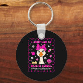 Goose I Survived 67 Days Of School Preschool Teach Sleutelhanger (Voorkant)