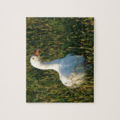 Goose in de Grass bij de Zonnetijd Legpuzzel (Verticaal)