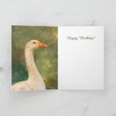 Goose in een partijfeest Pet Kaart (Binnen)