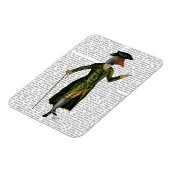 Goose in Green Regency Coat 2 Magneet (Linkerzijde)