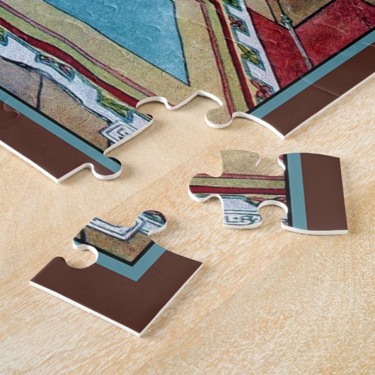 Goose in House Puzzle Legpuzzel (Zijkant)