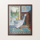 Goose in House Puzzle Legpuzzel (Verticaal)