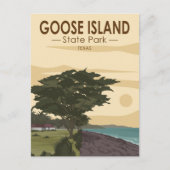 Goose Island State Park Texas  Briefkaart (Voorkant)