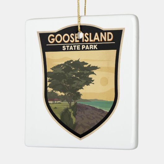Goose Island State Park Texas  Keramisch Ornament (Links)