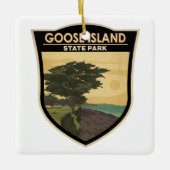 Goose Island State Park Texas  Keramisch Ornament (Voorkant)