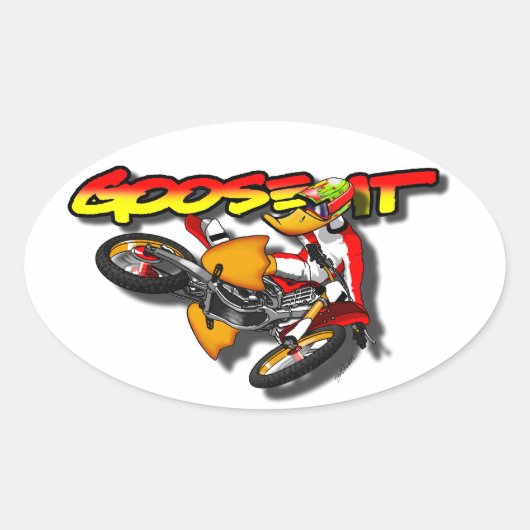 Goose it it whip sticker set (Voorkant)