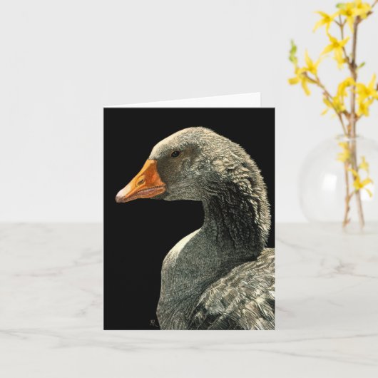 Goose Kaart - "Lucy" (Gele Bloem)