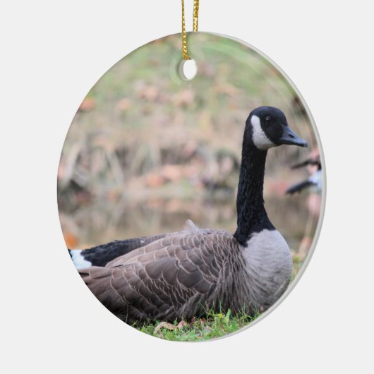 Goose Keramisch Ornament (Links)