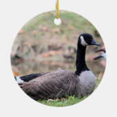 Goose Keramisch Ornament (Achterkant)