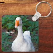 Goose Keyring Sleutelhanger (Achterkant)