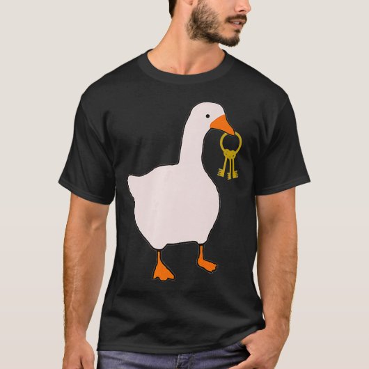 Goose Keys met Video Game Premium T-shirt (Voorkant)