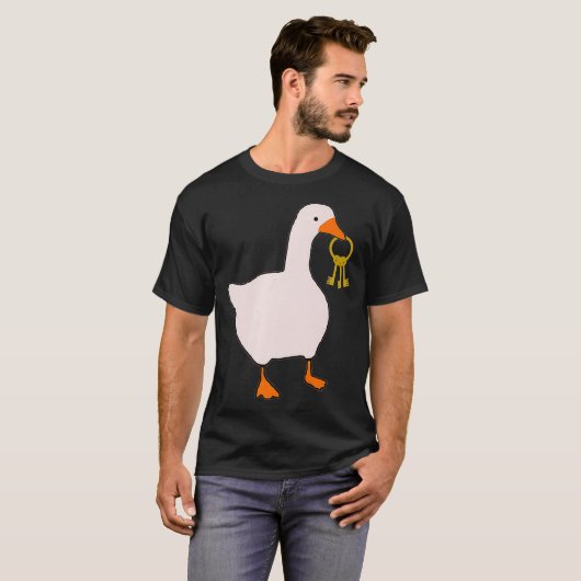 Goose Keys met Video Game Premium T-shirt (Voorkant volledig)