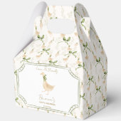 Goose kwekerij rijmt baby shower gunsten bedankdoosjes (Voorkant)