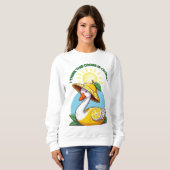 Goose leuk design, gans is gekookt, T-shirt/trui Trui (Voorkant volledig)