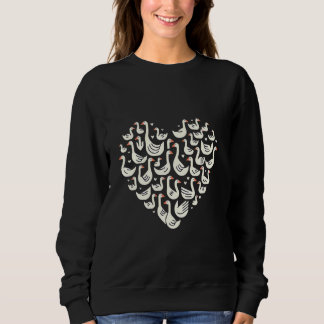 Goose Lovers Heart Trui