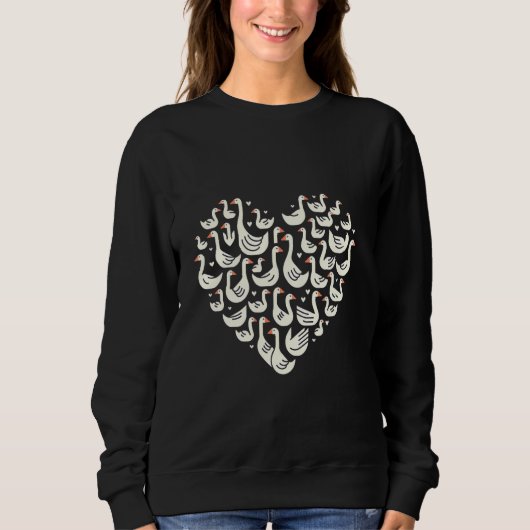 Goose Lovers Heart Trui (Voorkant)