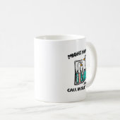 Goose Might Have Call In Silly Today Funny Animal  Koffiemok (Voorkant rechts)