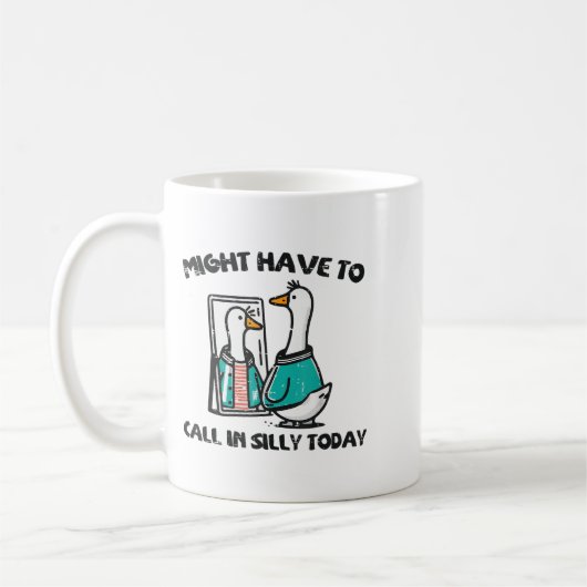 Goose Might Have Call In Silly Today Funny Animal  Koffiemok (Links)