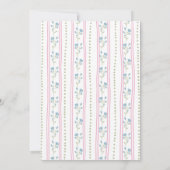 Goose nursery rhymes baby shower kaart (Achterkant)