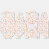 Goose nursery rhymes pink baby shower personalized bedankdoosjes (Ongevouwen)