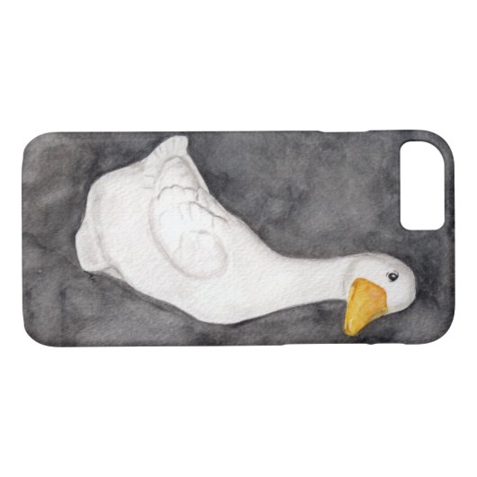 Goose op een iPhone Case-Mate iPhone Case (Achterkant (Horizontaal))