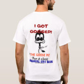Goose Pit Shoppe, The GOOSE PIT, Bar  T-shirt (Achterkant)