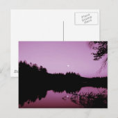 Goose Pond in de avond Briefkaart (Voorkant / Achterkant)