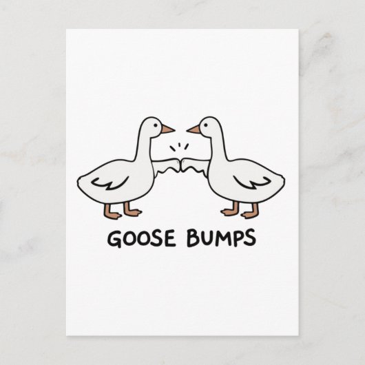 Goose pumps  briefkaart (Voorkant)
